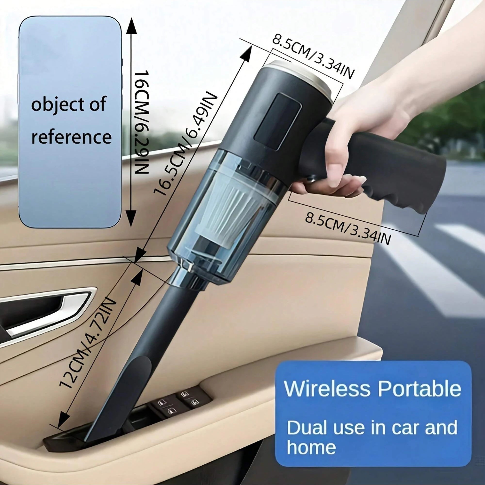 3 In 1 Integrated Suction And Blowing, USB Charging Vacuum Cleaner